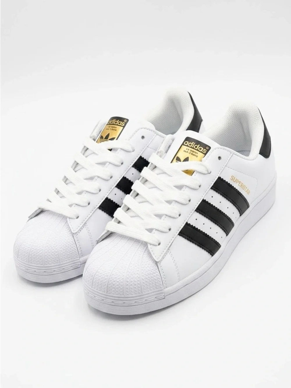adidas Originals Superstar Leather Sneakers - White/Black